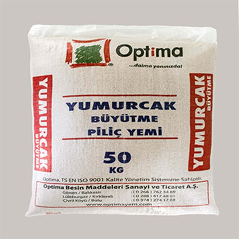 OPTİMA YUMURÇAK BÜYÜTME (YUMURTA PİLİÇ )