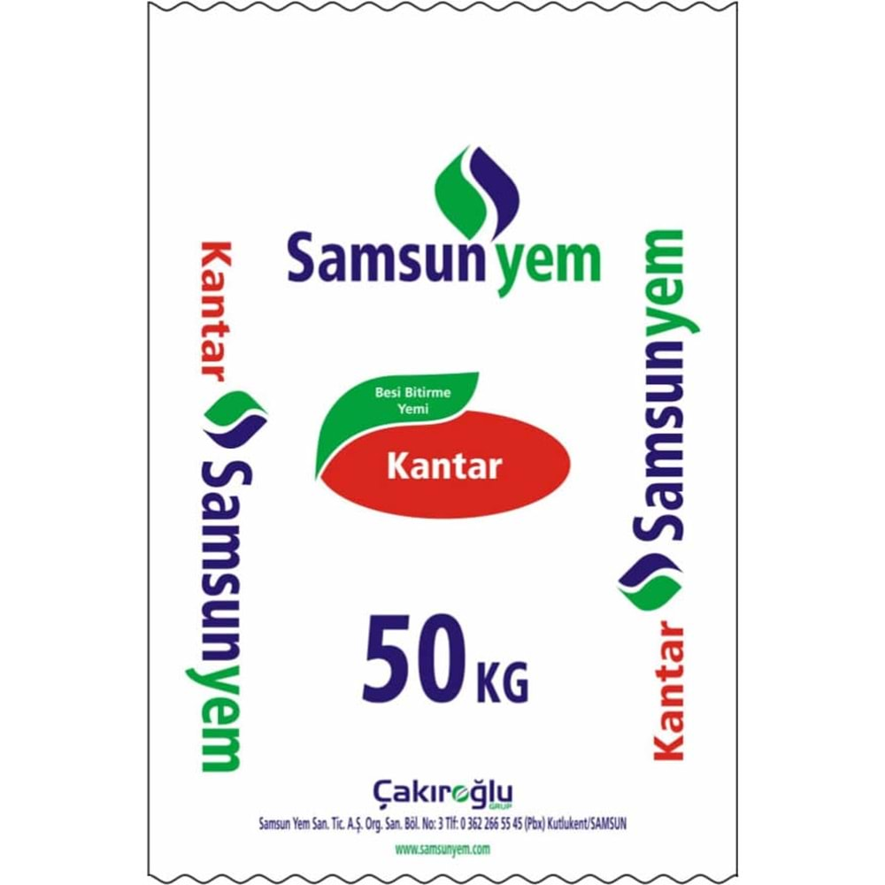 SAMSUN KANTAR PALET BESİ BİTİRME YEMİ