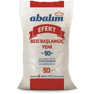 ABALIOĞLU EFEKT BESİ BAŞLANGIÇ YEMİ PELET