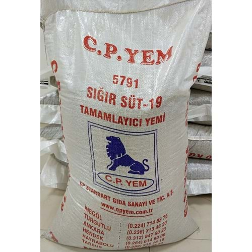 5791 CP SIĞIR SÜT YEMİ (ULUSLARARASI 19) P