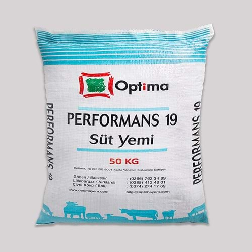 OPTİMA PERFORMANS 19 SÜT YEM PELET