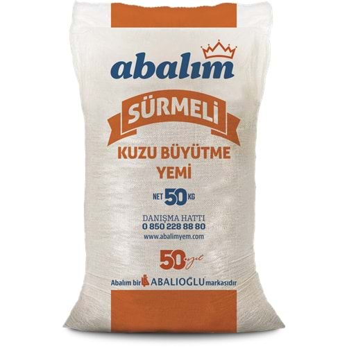 ABALIOĞLU SÜRMELİ KUZU BÜYÜTME YEMİ PELET