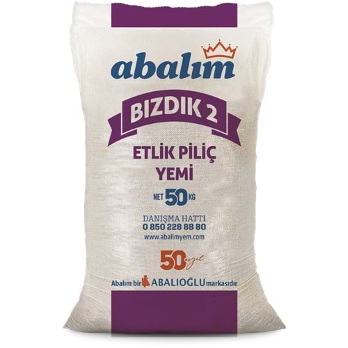 ABALIOĞLU BIZDIK 2 ETLİK PİLİÇ YEMİ PALET