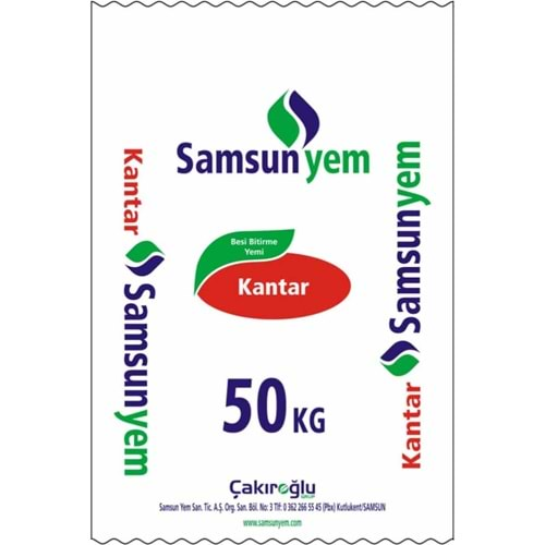 SAMSUN KANTAR PALET BESİ BİTİRME YEMİ